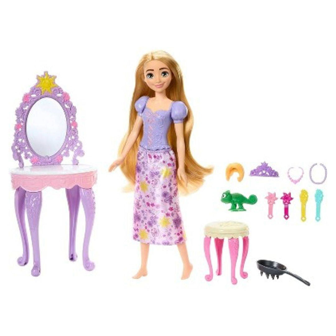 Disney Princess Tangled Rapunzel Vanity Doll & Accessories Set
