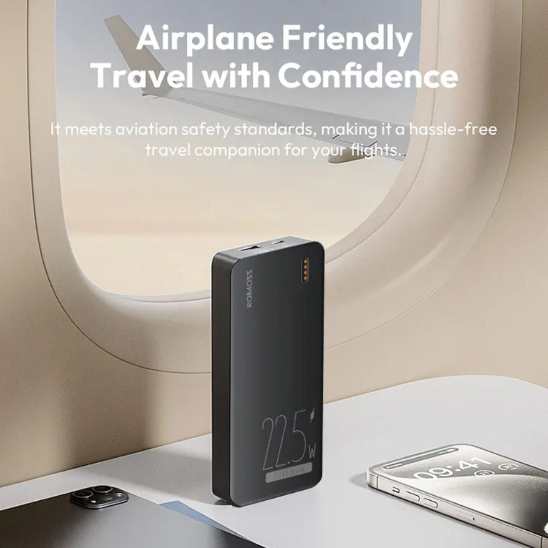 Romoss 20000mAh Fast Charging Powerbank, 22.5W, PPB20
