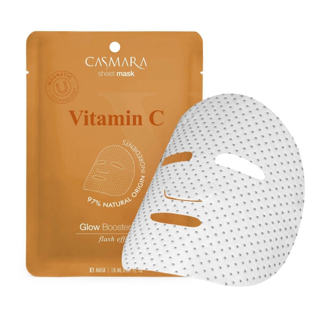 Casmara Glow Booster Face Mask, Vitamin C, 18ml