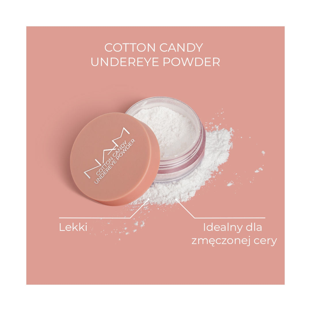 NAM Cotton Candy Undereye Powder, Feather-Light, Satin-Finish Setting Powder