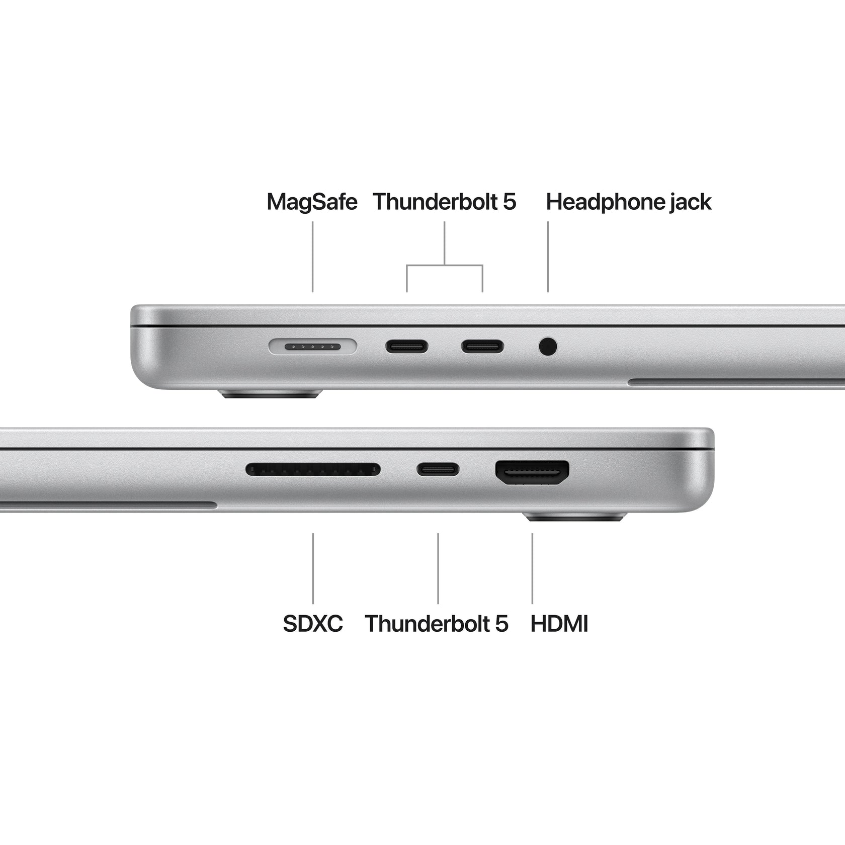 Apple MacBook Pro 16-inch Laptop, M4 Max Chip, 14-Core CPU, 32-Core GPU, 1TB SSD, MX2V3HN/A, Silver