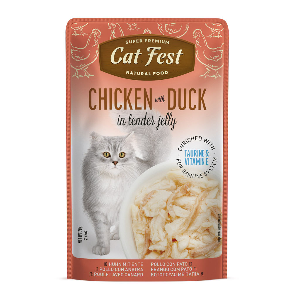 Cat Fest Chicken With In Tender Jelly For Cats, 70gm