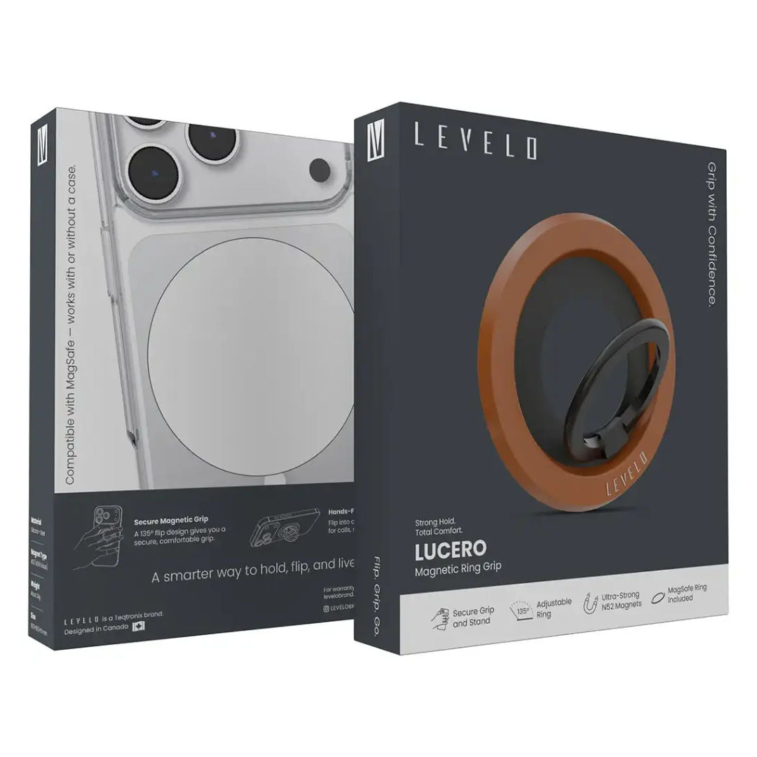 Levelo Lucero 2 In 1 Phone Ring Holder