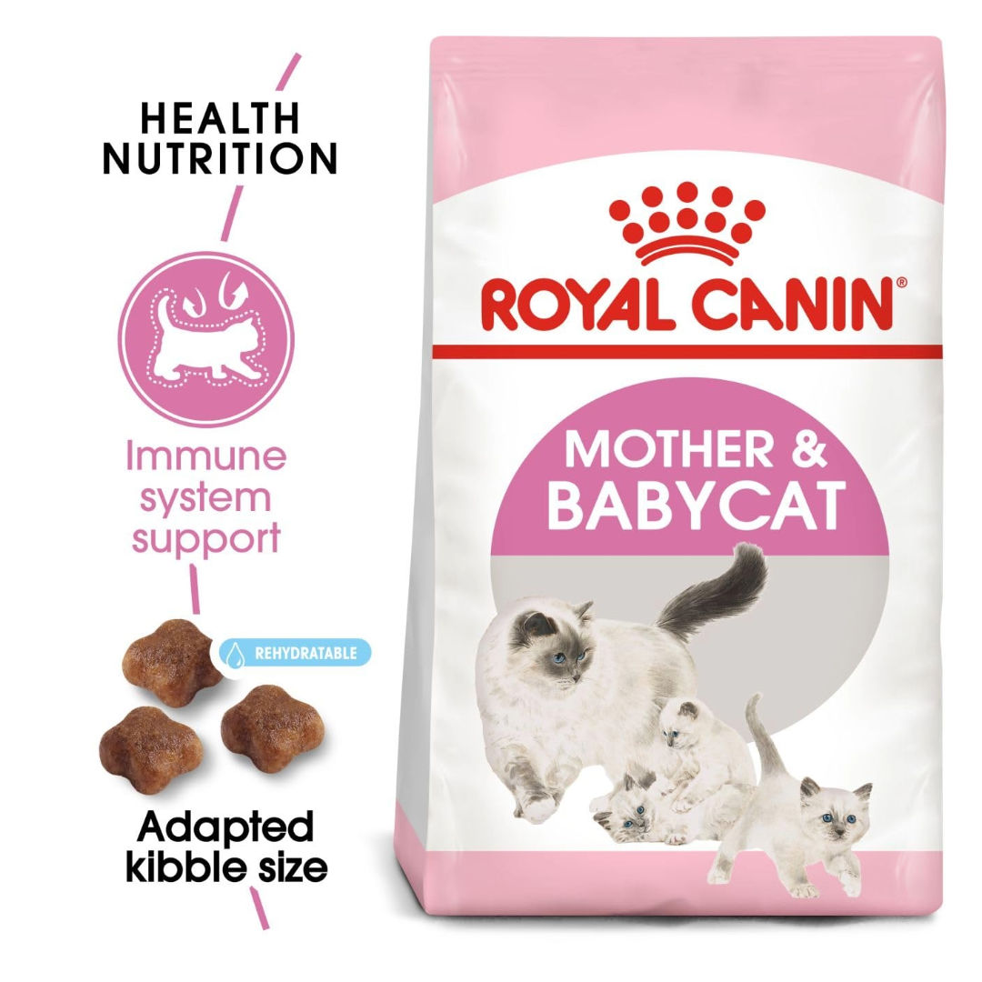 Royal Canin Feline Health Nutrition Dry Cat Food, For Mother Cats & Kittens