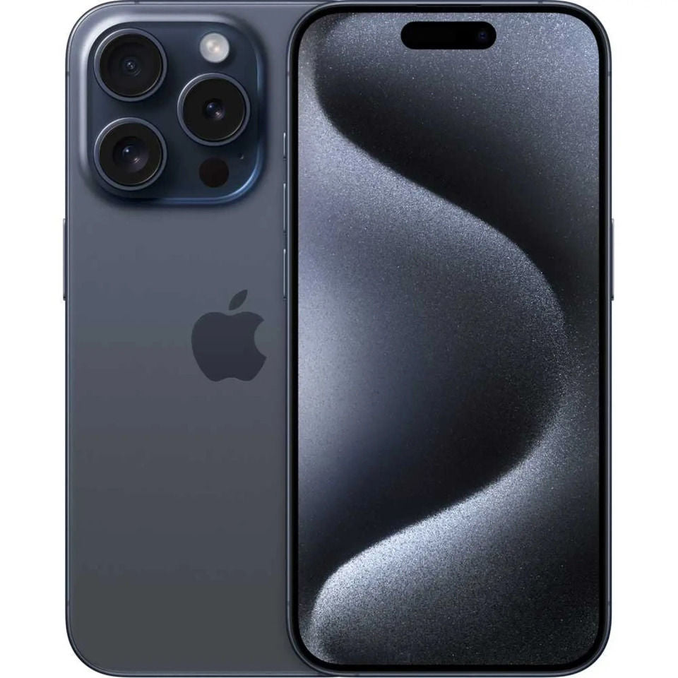 Apple iPhone 15 Pro 5G, 128GB, Blue Titanium