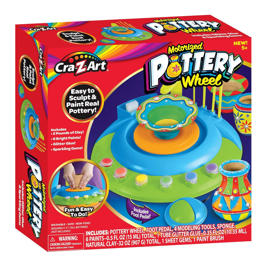 CRA-Z-Art Motorized POTTERY Wheel, Activity Set
