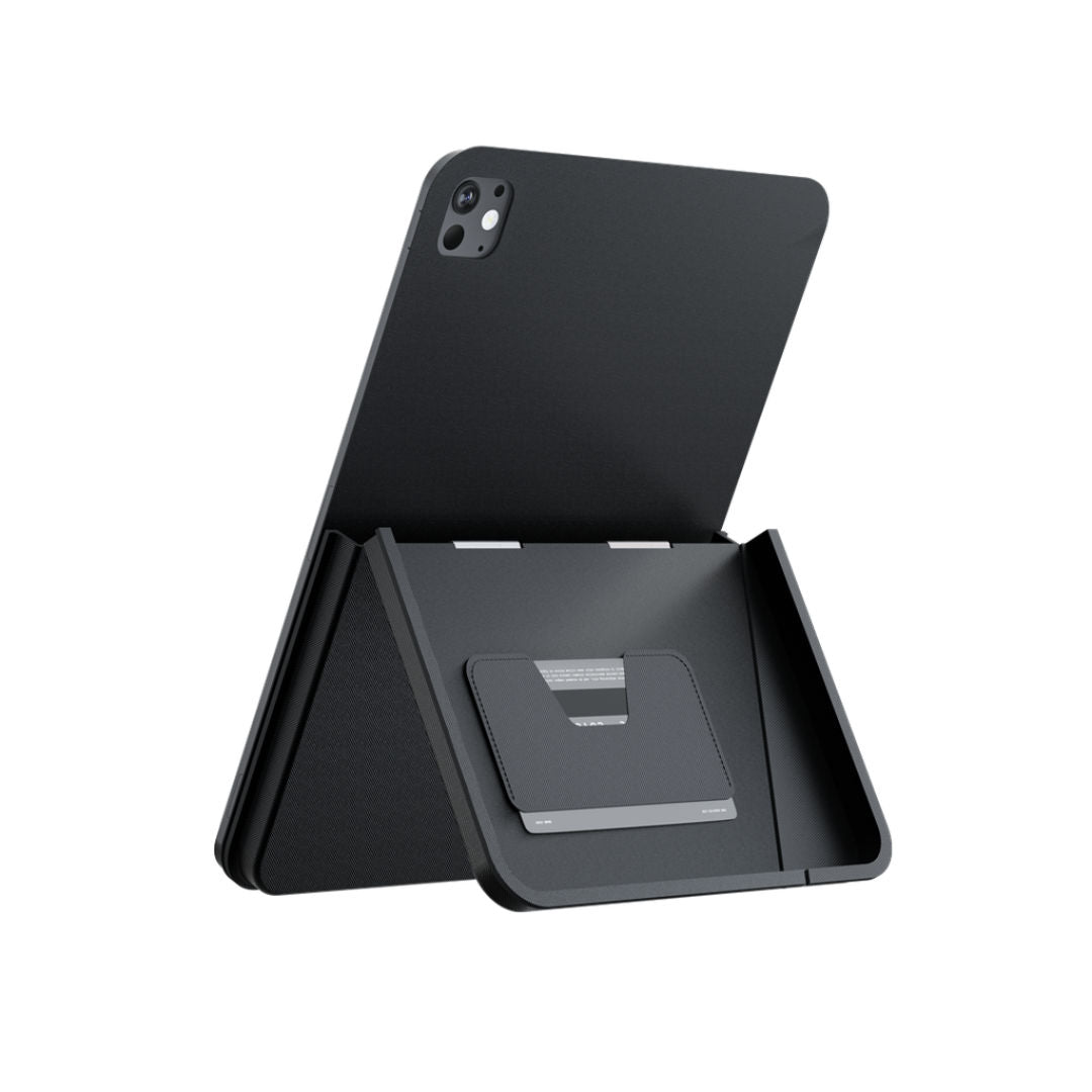 Levelo Omni 4 In-1 Case With Built-In Hand-Grip For Apple iPad, Multi-Angle Support