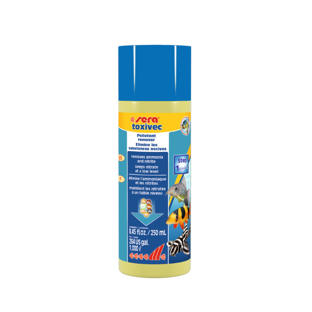 Sera Toxivec Water Conditioner & Pollutant Remover for Aquariums