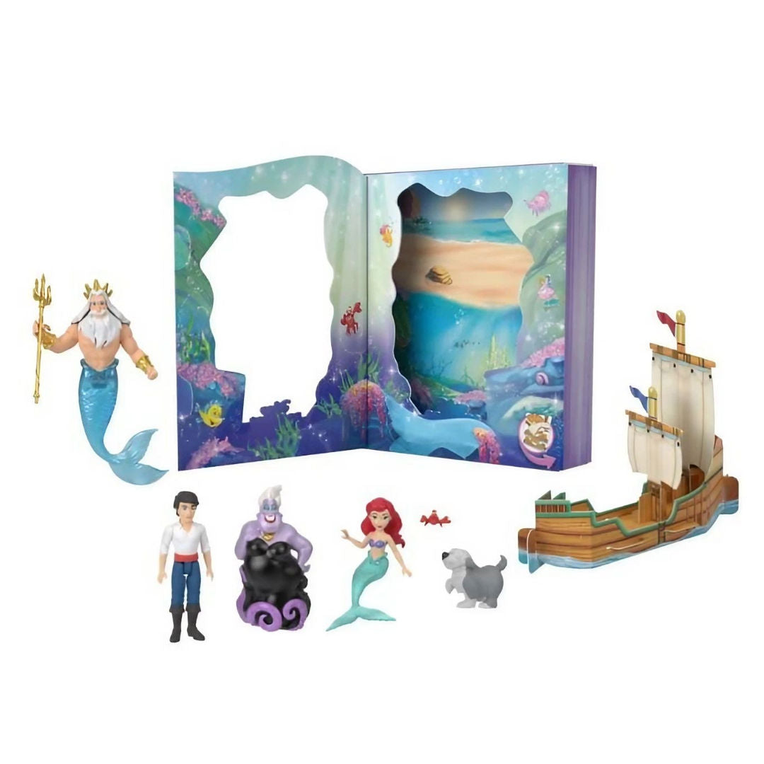 Disney Princess The Little Mermaid Ariel Mermaid Classic Storybook Playset