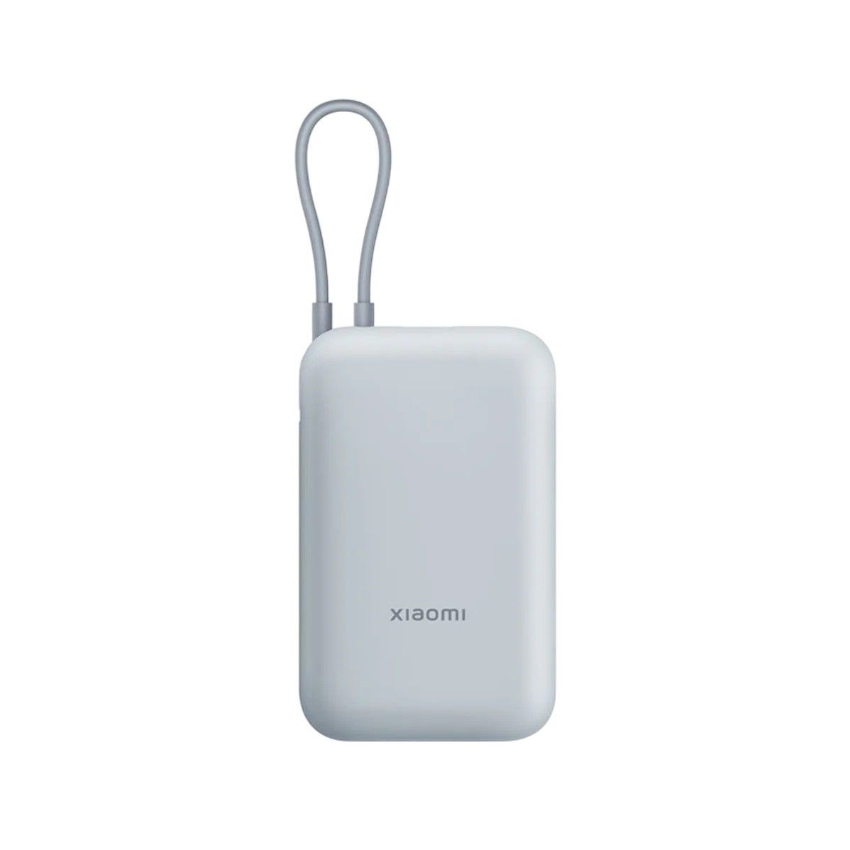 Xiaomi Power Bank 10000mAh with Integrated USB-C Cable 22.5W Fast Charging, Ice Blue