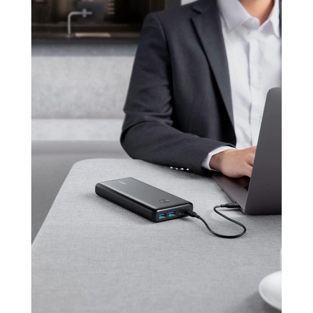 Anker PowerCore+ 26800mAh PD 45W Power Bank with PowerPort III Mini 30W, Black