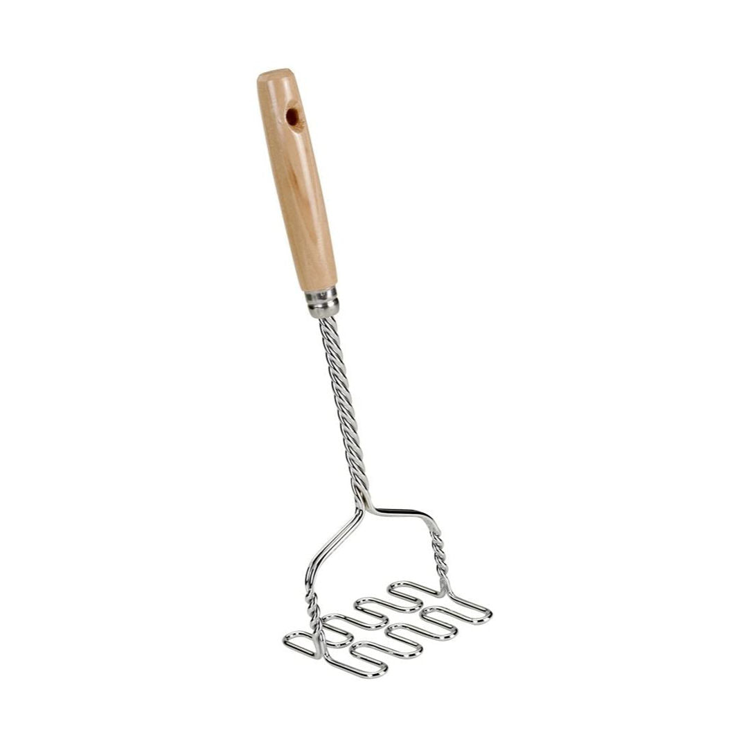 Metaltex Potato Masher With Wooden Handle