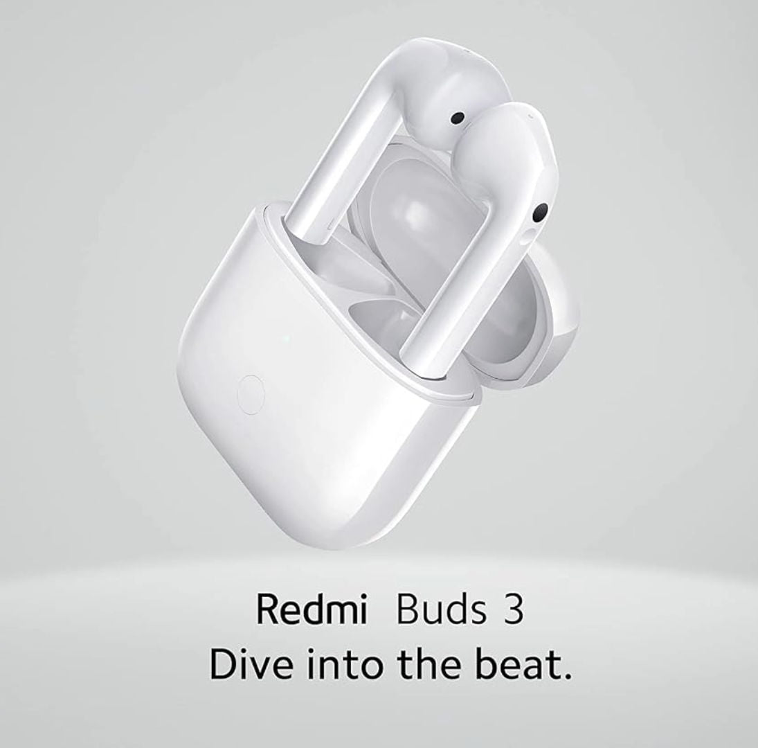 Redmi Buds 3 True Wireless Earbuds, White