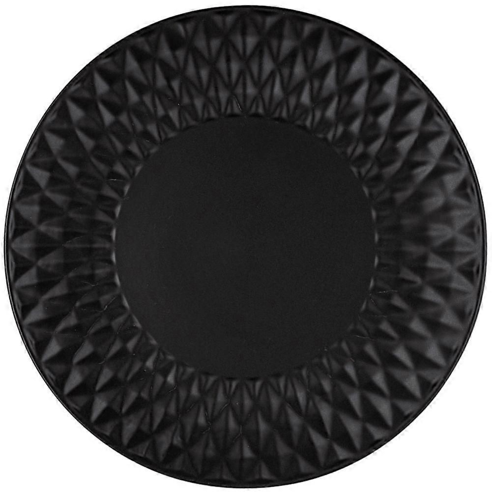 NAVA Stoneware Dinner Plate Soho Classic Black, 27cm