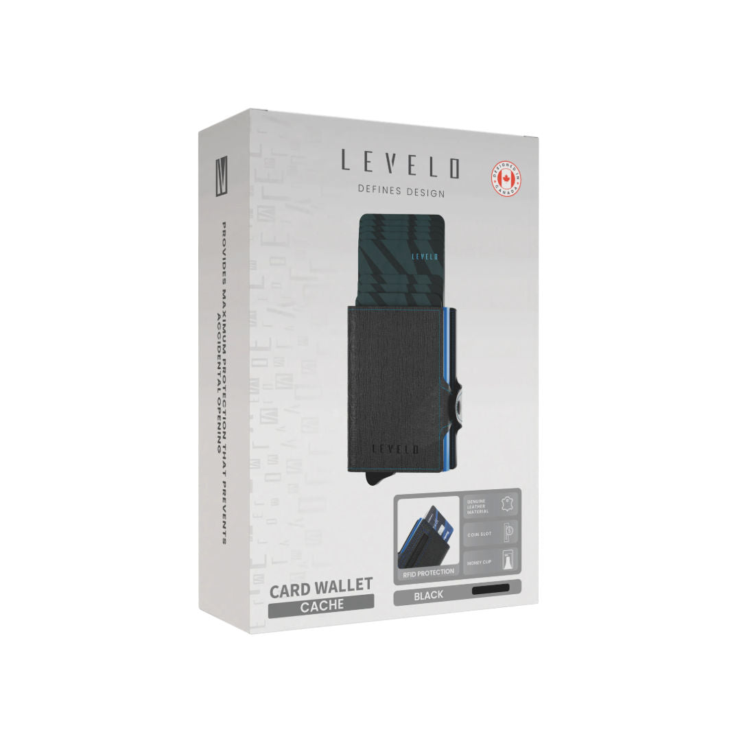 Levelo Cache Genuine Leather Wallet