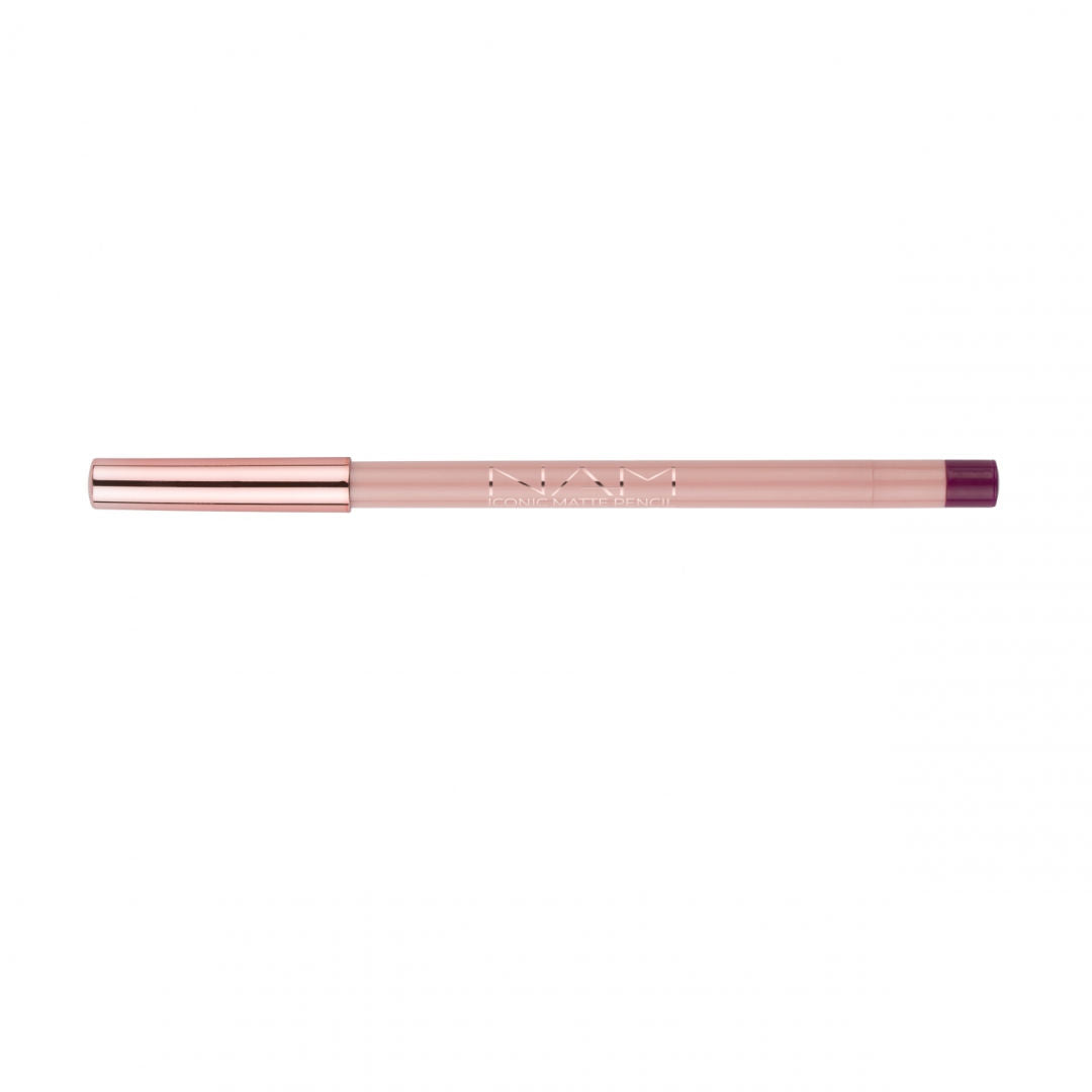 NAM Iconic Matte Pencil, Long Lasting Vegan Matte Lip Liner