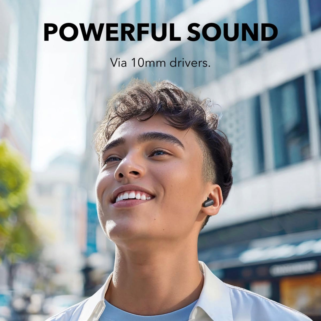 Anker Soundcore R50i NC True Wireless Noise Cancelling Earbuds, Black, A3959H11