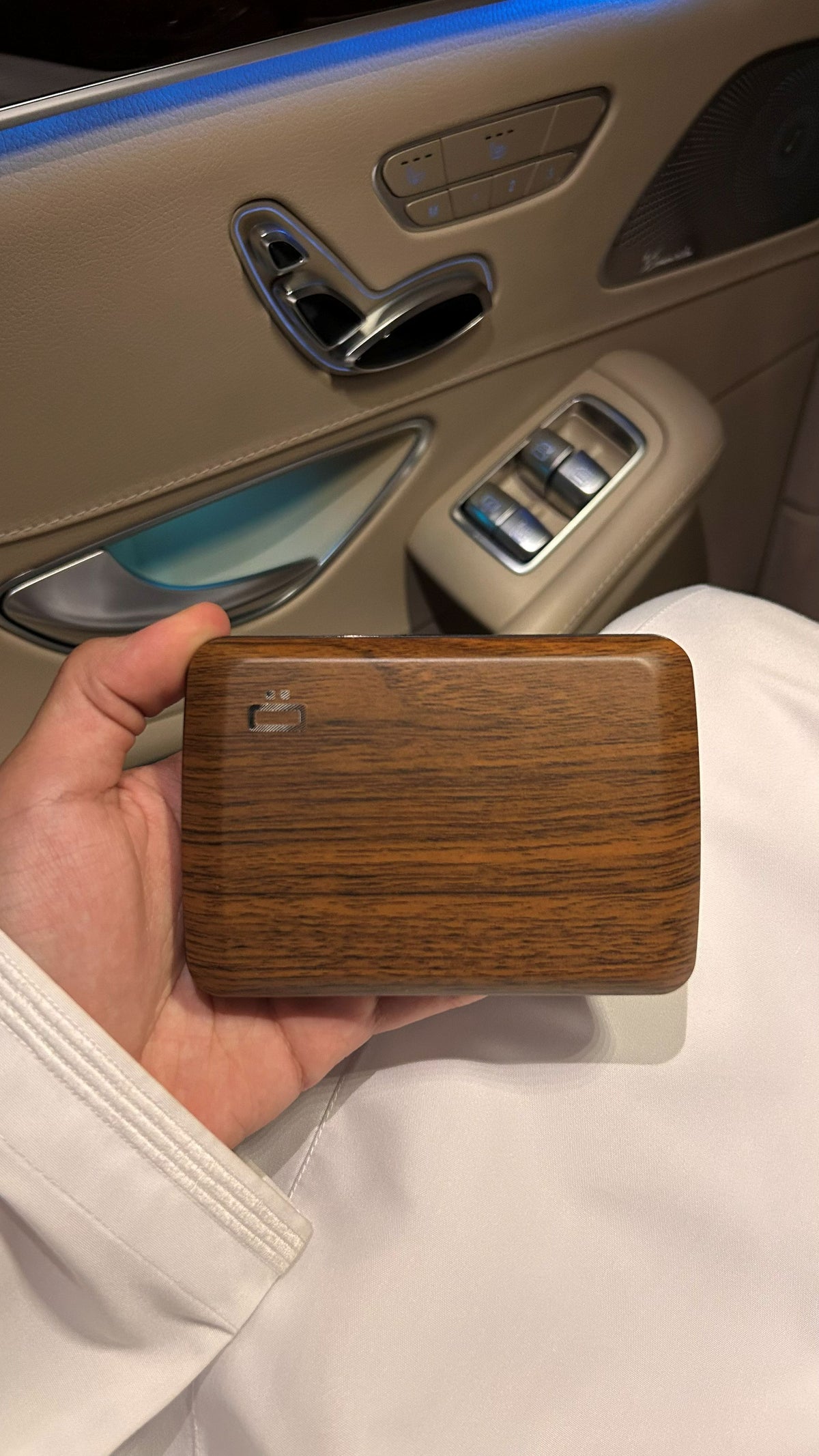 Ogon Oslo Aluminum Wallet Small Case Card Holder V2, Sequoia Effect