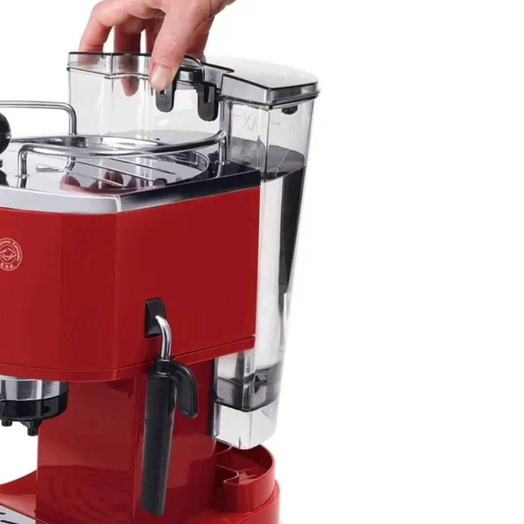 Delonghi Icona ECO311.R Pump Espresso Coffee Maker, Red