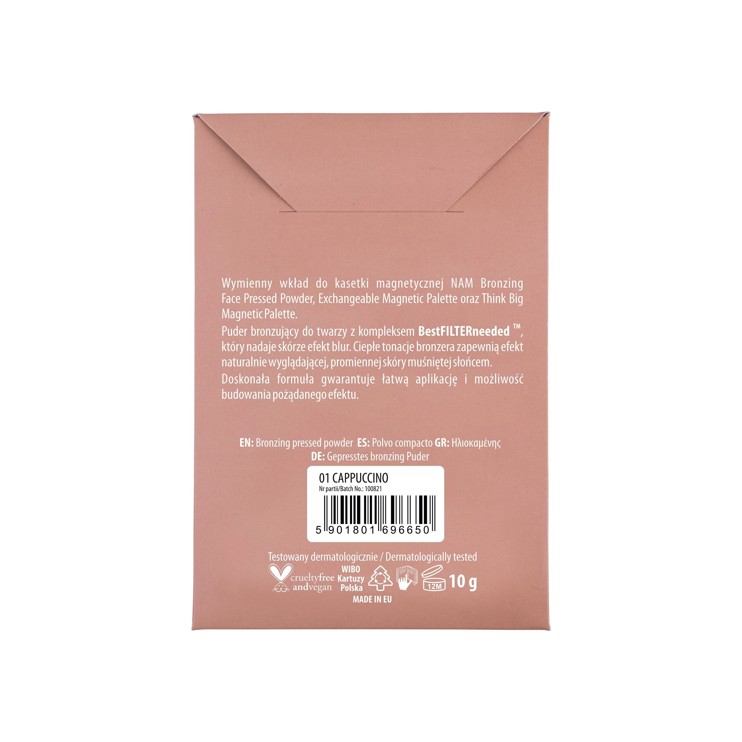NAM Compact Pressed Bronz­ing Face Powder In A Blister