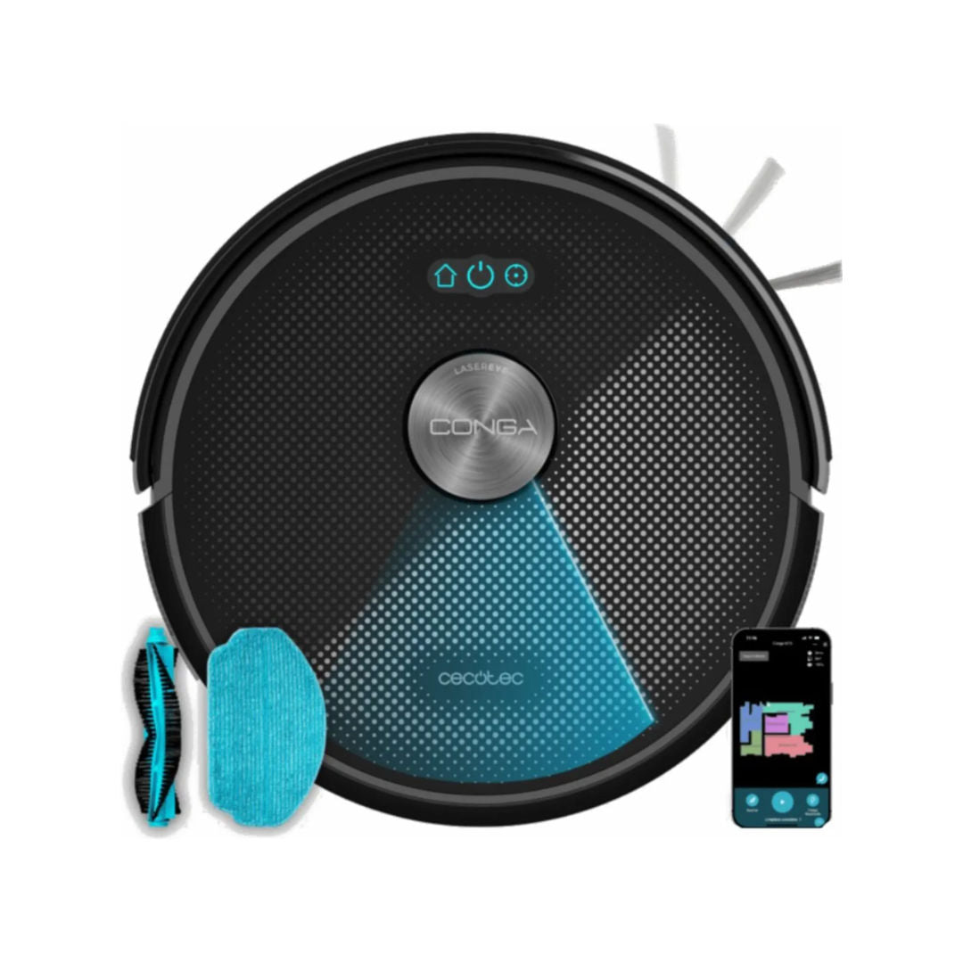 Cecotec 114516 Conga M50 Robotic Vacuum Cleaner, Black
