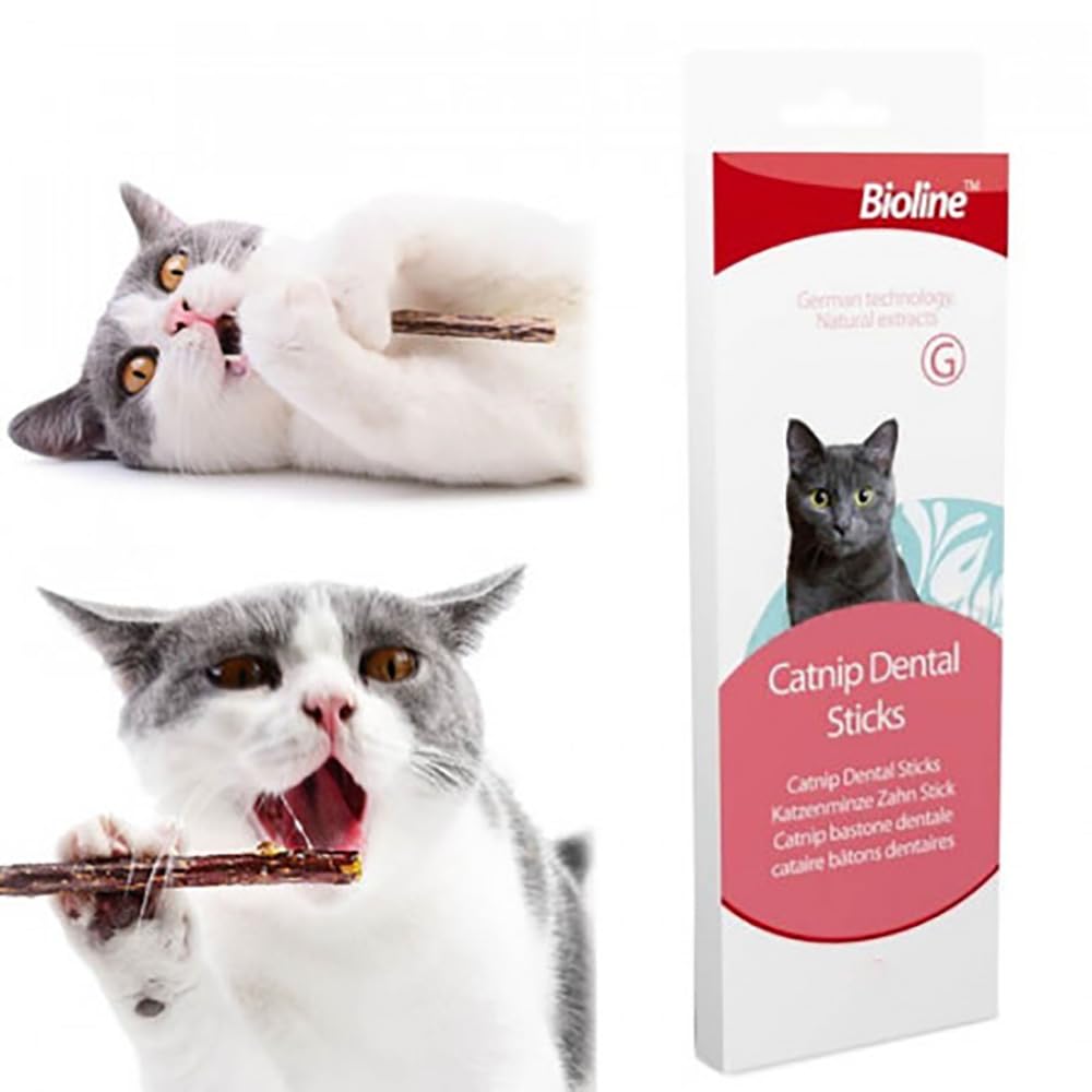 Bioline Catnip Dental Sticks, 10gm
