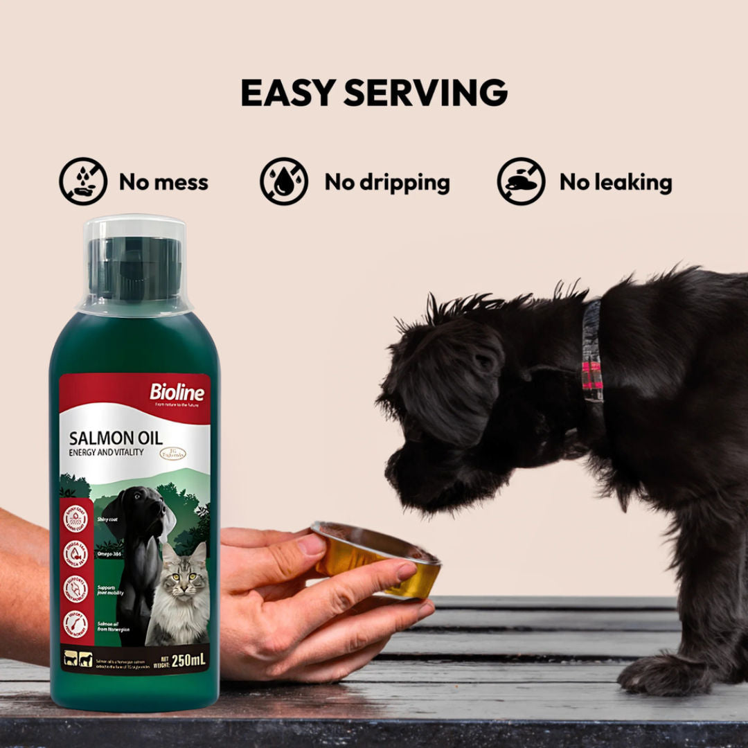Bioline Norwegian Salmon Oil Energy And Vitality Dog And Cat, 250ml