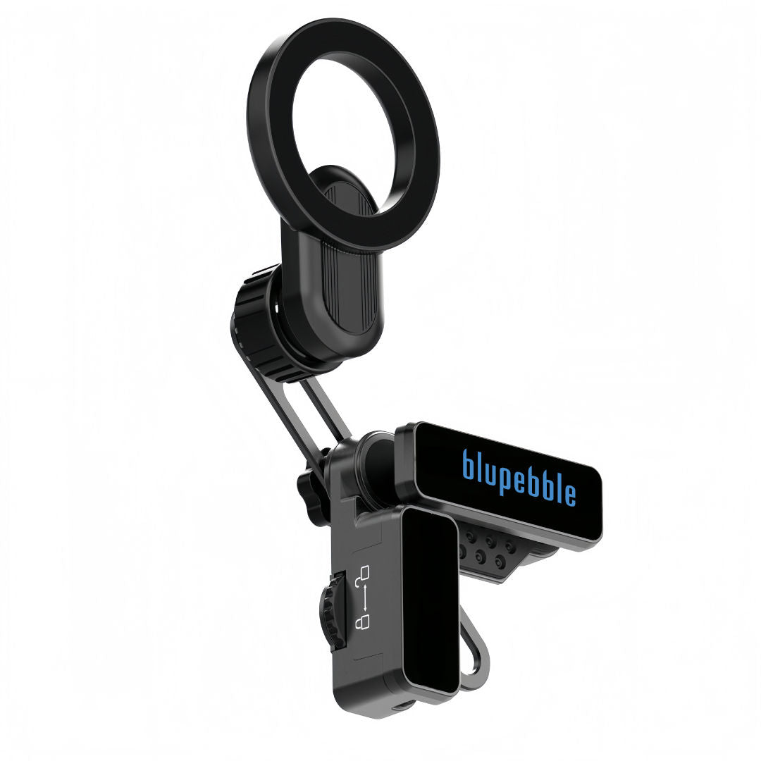 Blupebble Roadmag Halo Screen Clip Holder Black
