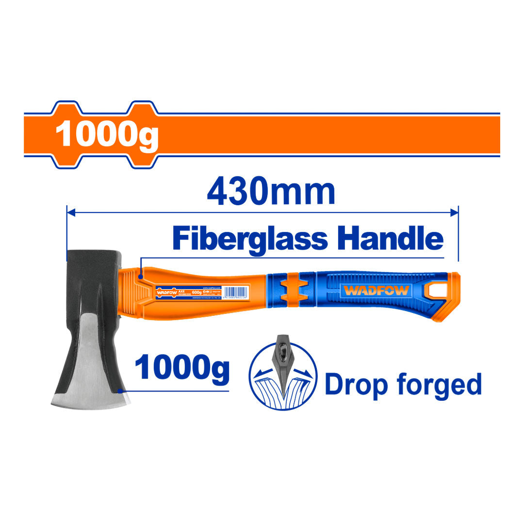 WADFOW Aircraft Axe, 1000 g Head