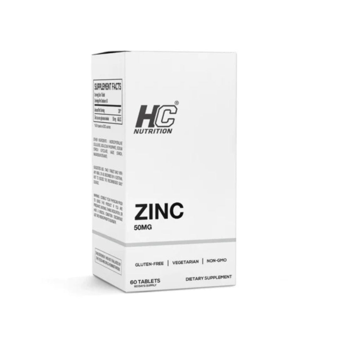 HC Nutrition Zinc 50 mg, 60 Tablets
