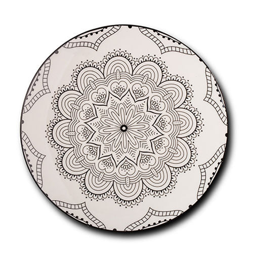 NAVA Porcelain Dinner Plate Maya, Elegant Tableware, 27cm