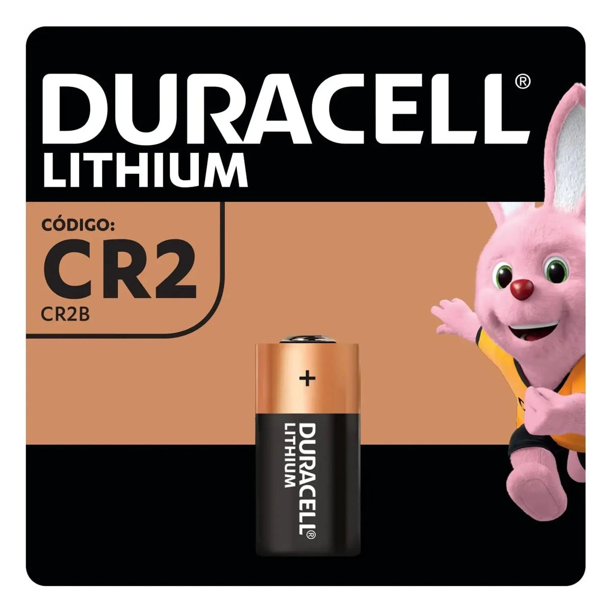 Duracell CR2 3V Lithium Battery, 1 Piece