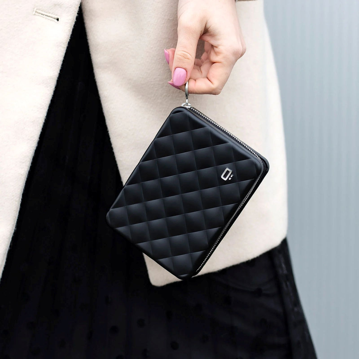 Ogon Helsinki Ladies Wallet Large Case, Black