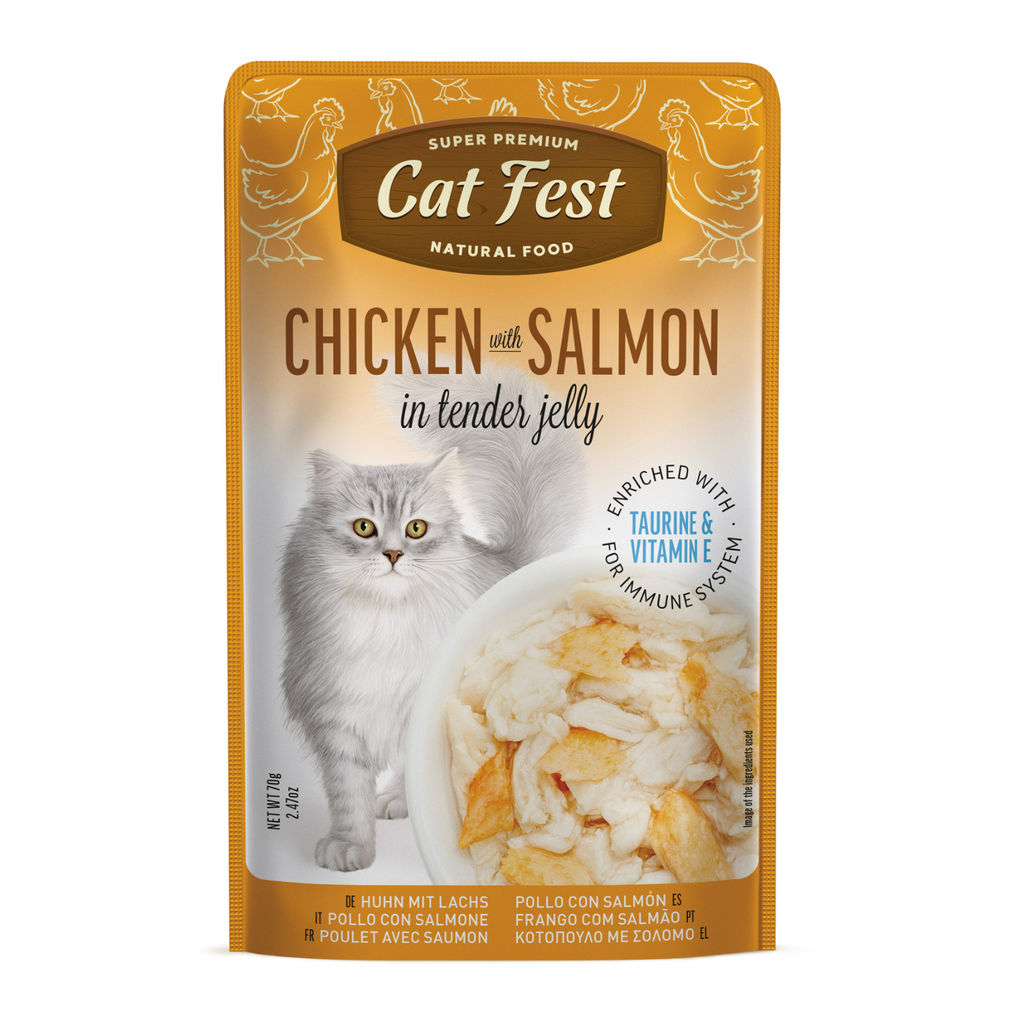 Cat Fest Chicken With In Tender Jelly For Cats, 70gm
