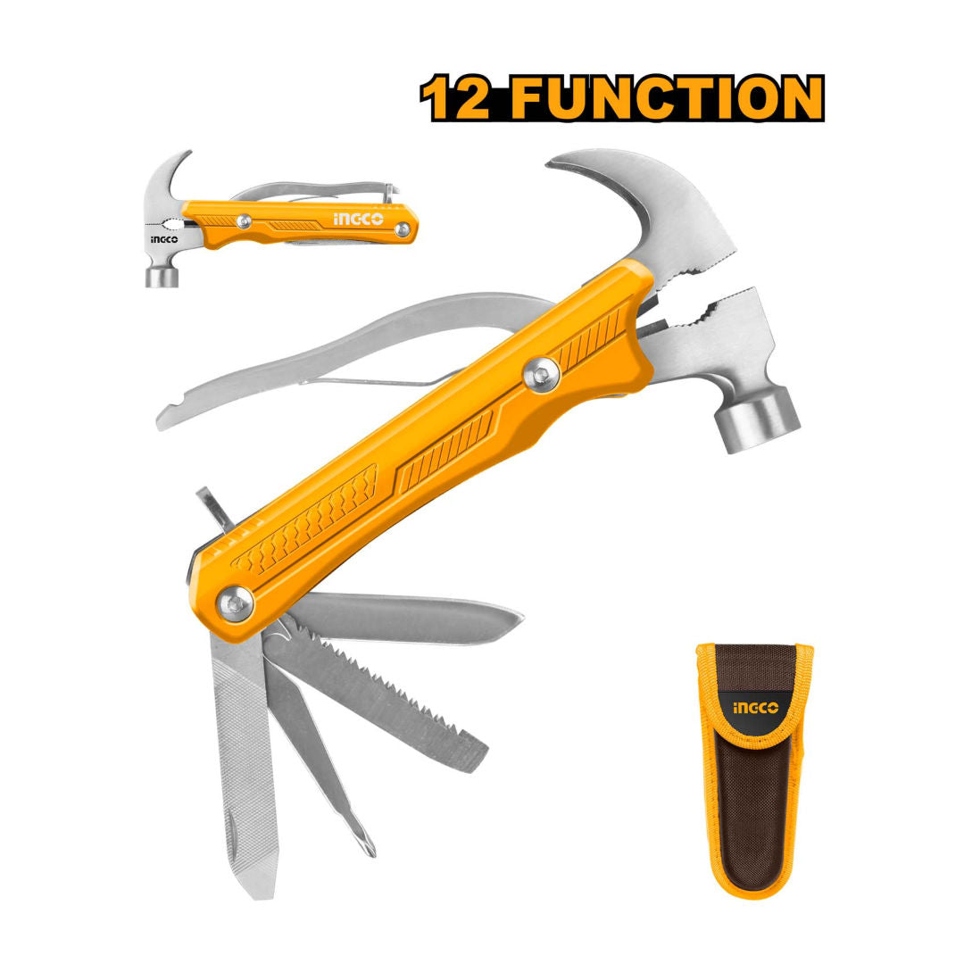 INGCO Multi-Function Hammer, 12-In-1