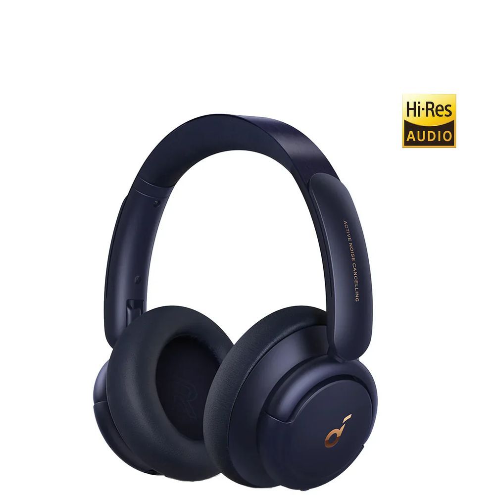 Anker Soundcore Life Q30 Wireless Headphones, Hybrid ANC, Hi-Res Audio, 60H Playtime, Blue