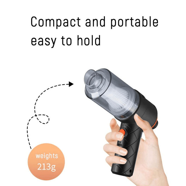 Mini Portable 2-in-1 Vacuum Cleaner