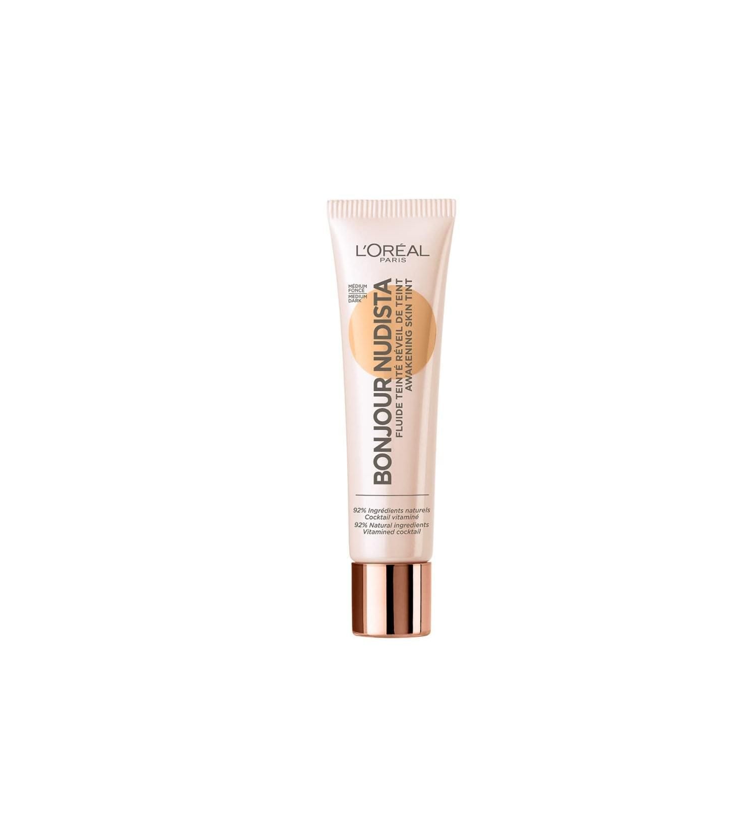 LOreal Paris Bonjour Nudista or Wult BB Cream, Medium-Dark, 30ml