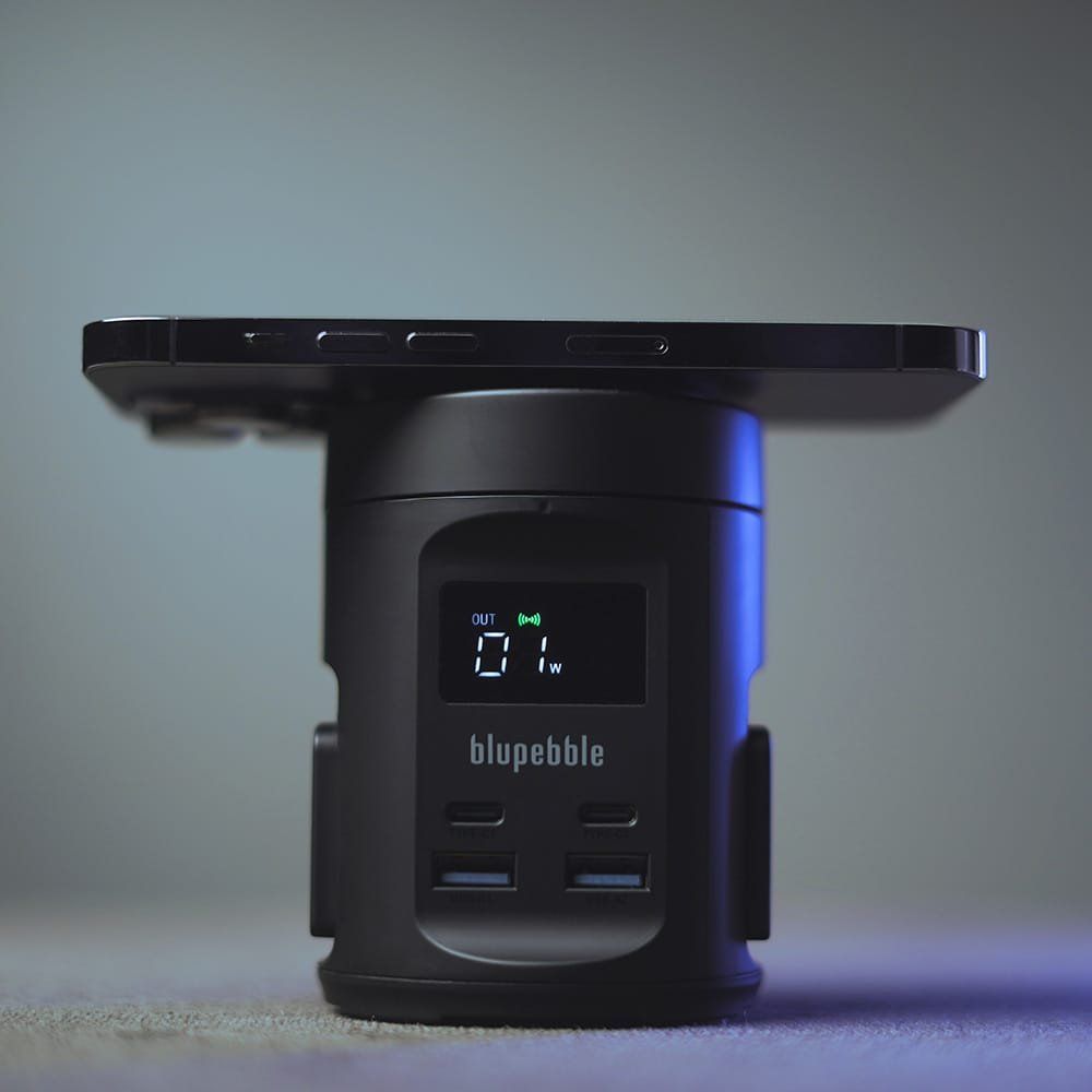 Blupebble Magpod Hub Usb-C Power Delivery And Usb-A Qc3.0 65W Black