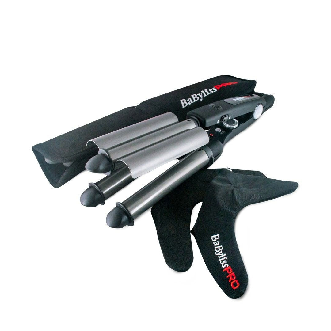 BaByliss Pro Triple Barrel Waver Large, 19 & 22mm