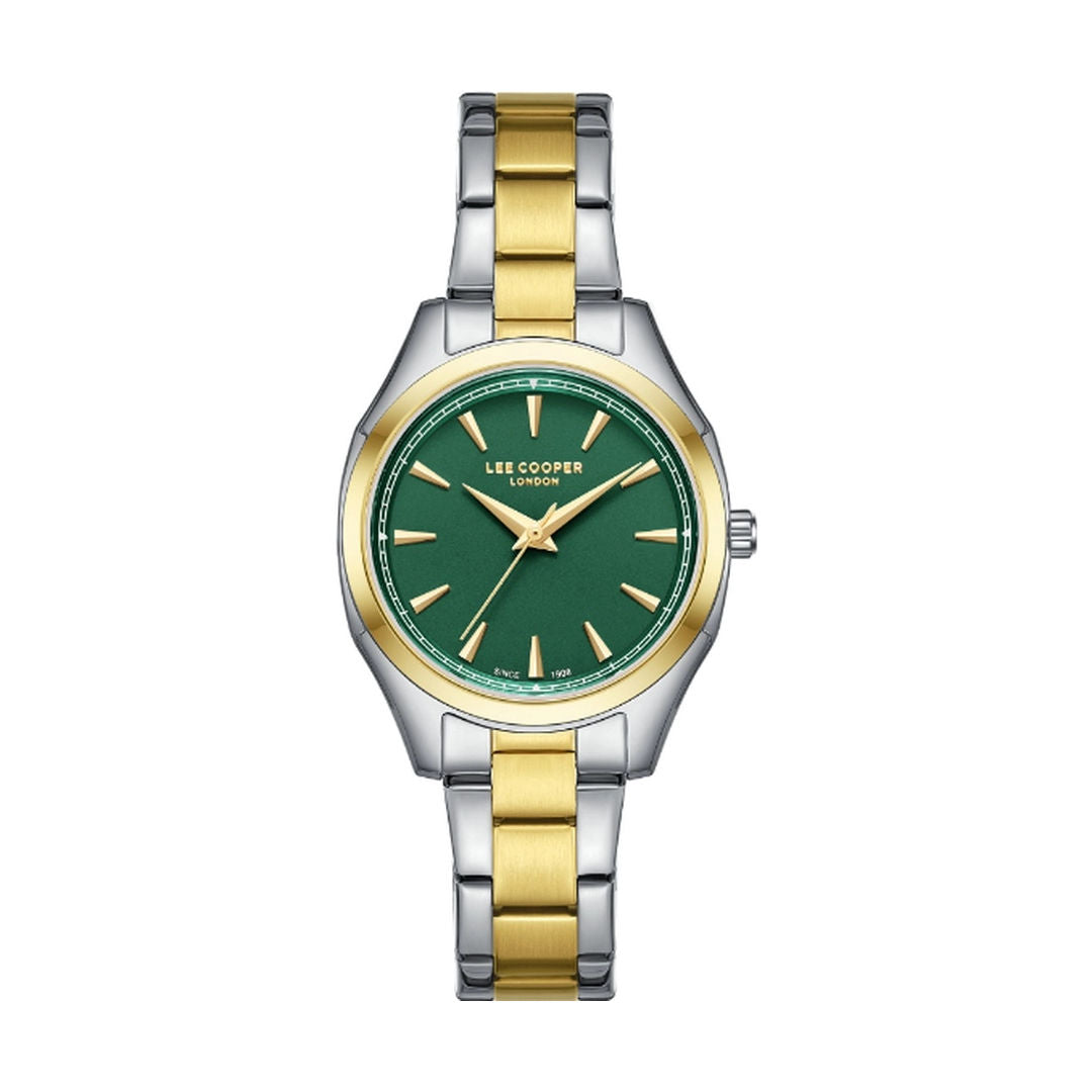 Lee Cooper Women's Analog Metal Strap Watch, LC08006 Series