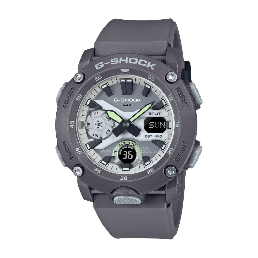 Casio G-Shock Analog Digital 2000 Series Watch, Grey, GA2000HD-8A