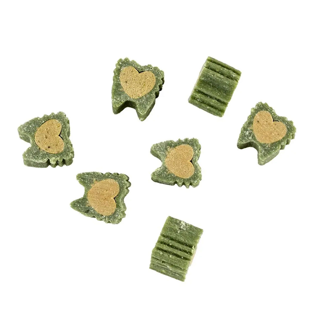 Duvo+ Chew! Stuffed Dental Bites, 1cm, 140-Pieces, 420gm, Green