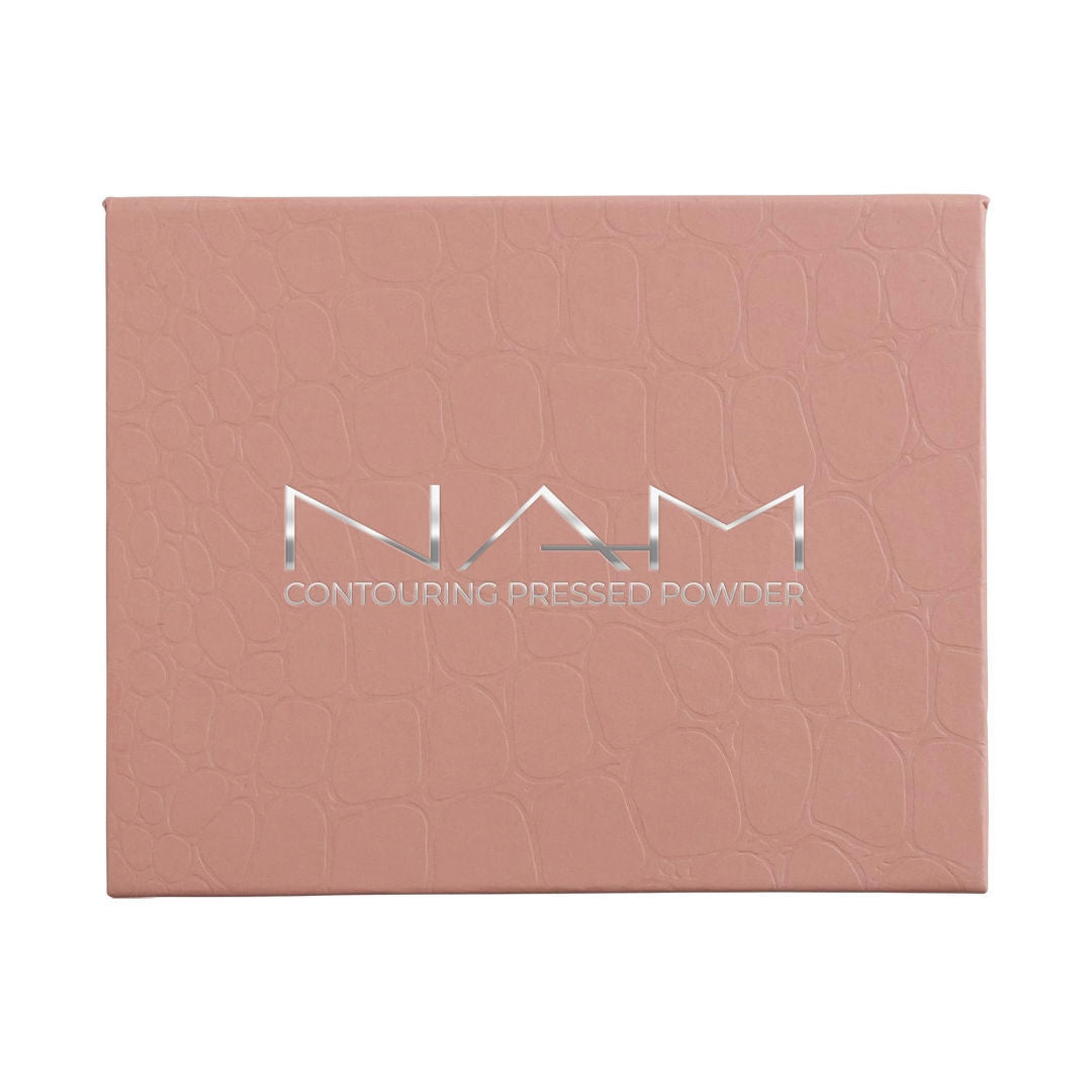 NAM Contouring Pressed Powder No3 ColdNude, Cool-Toned, Matte Sculpting Compact