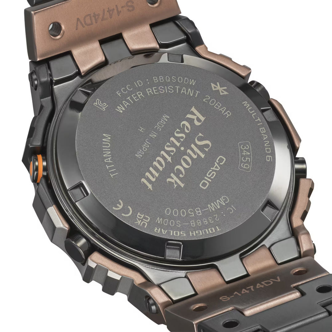 Casio G-Shock Titanium Digital Watch with Bluetooth & Tough Solar, GMW-B5000TVB-1D
