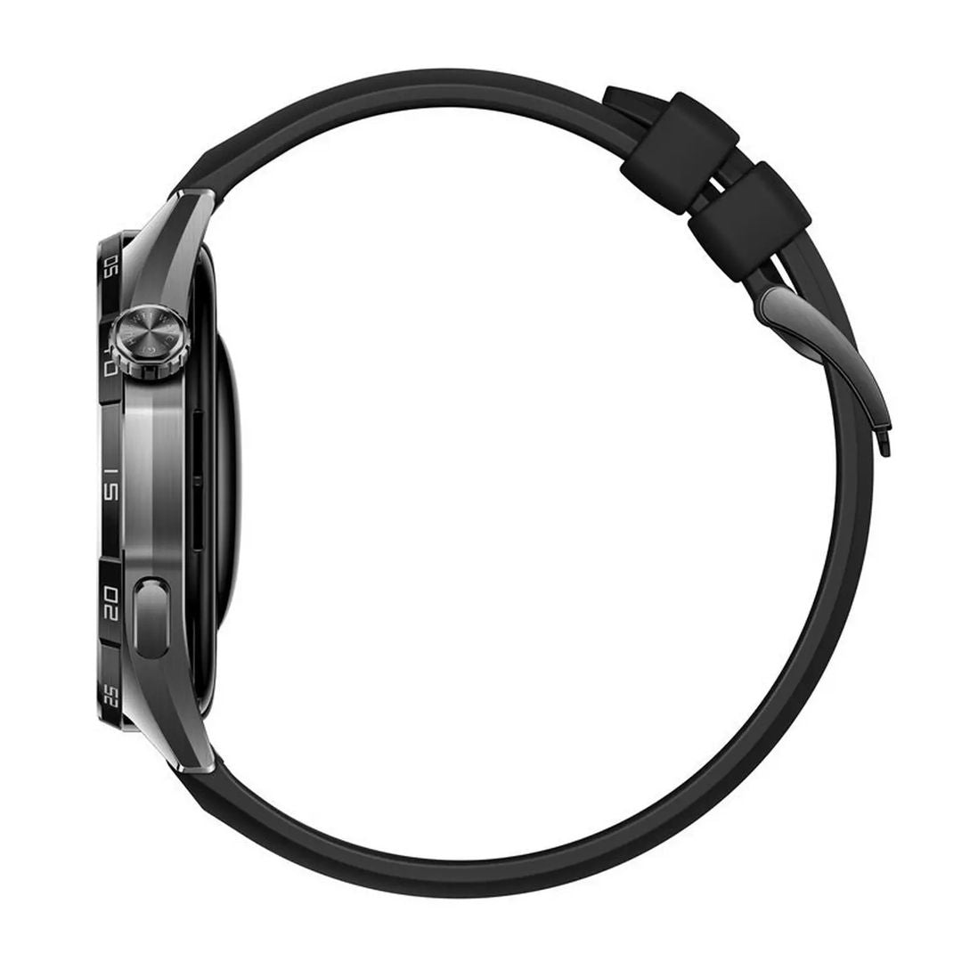 Huawei Watch GT 6 46mm Smartwatch, 1.47-inch AMOLED Display, Fluoroelastomer Strap, Black