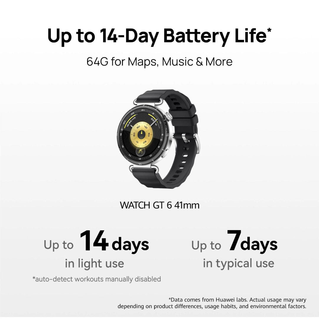 Huawei Watch GT 6 Smartwatch, 41mm