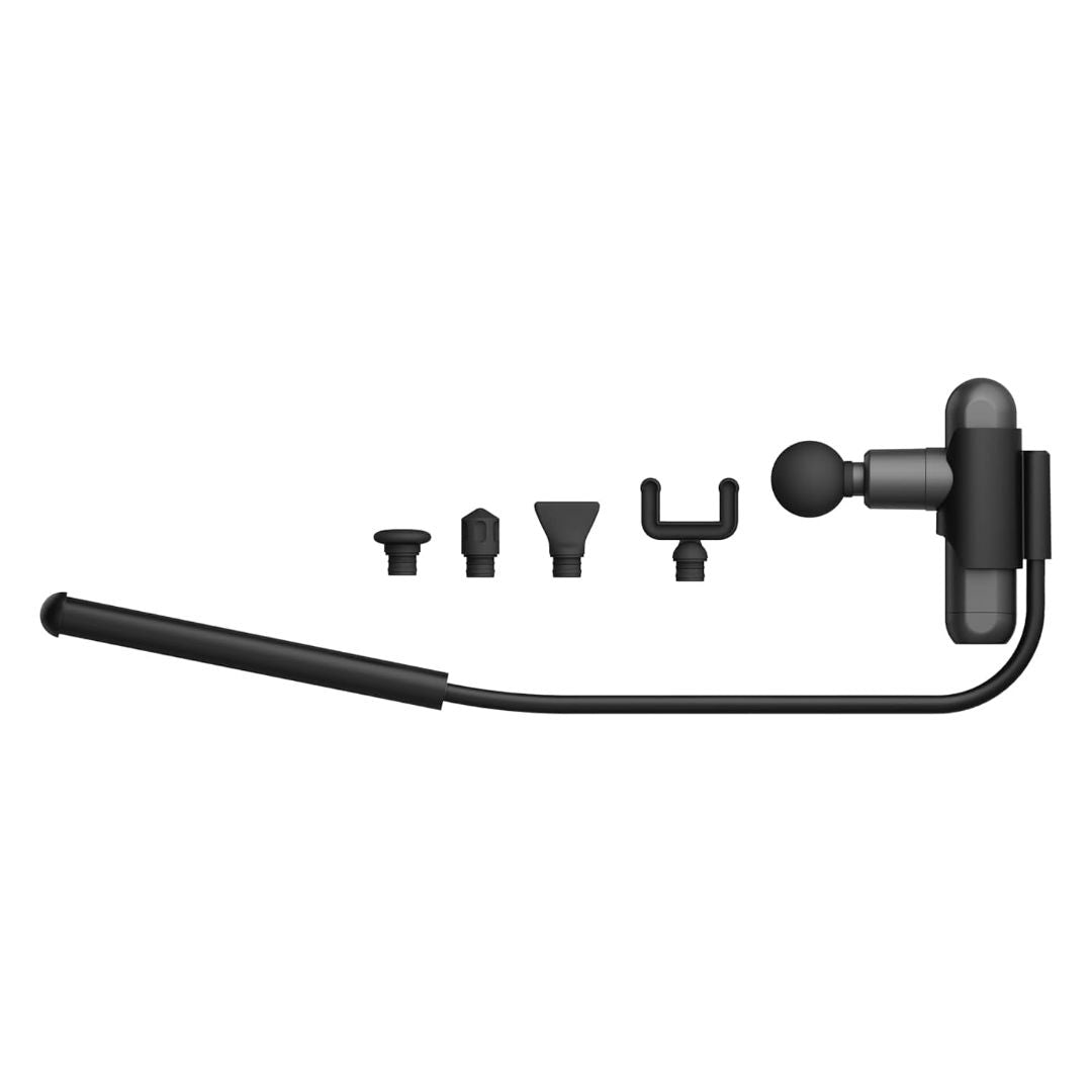 Green Lion Long Handle Massage Gun, Black