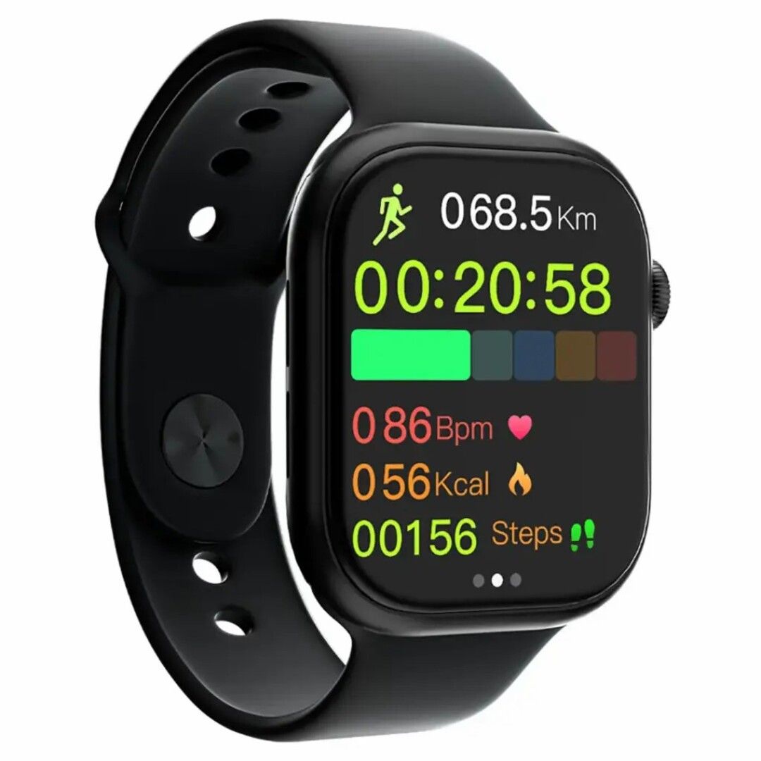 Green Lion Ultimate 41 Smart Watch, Black, RAM 256KB, 16MB ROM
