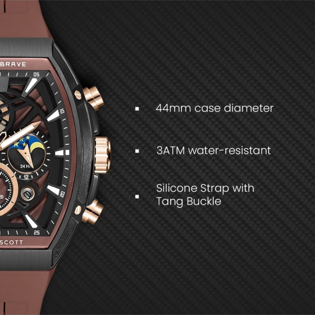 KENNETH SCOTT Men's Chronograph Watch, K26110 Series